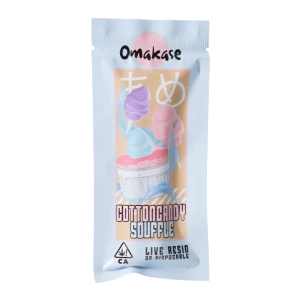 Omakase Cotton Candy Souffle