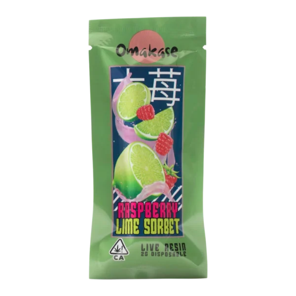Omakase Raspberry Lime Sorbet